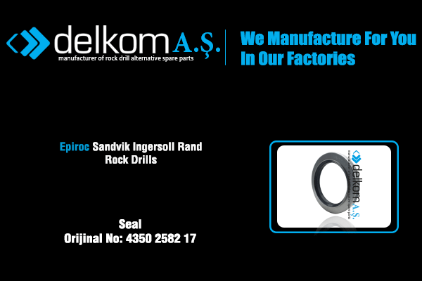 Sello Rock Drill Spare Parts
