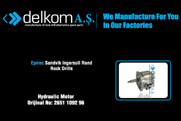 Moteur hydraulique Rock Drill Spare Parts