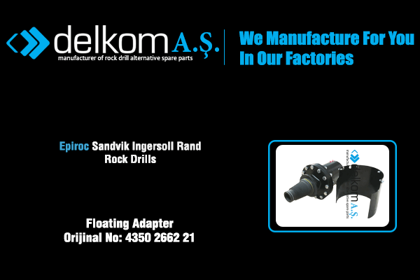 Adaptateur flottant Rock Drill Spare Parts