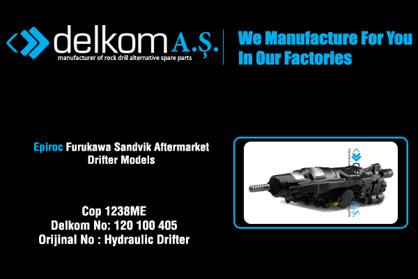 COP 1238ME Rock Drill Spare Parts