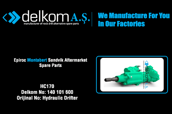 HC170 Rock Drill Spare Parts