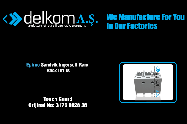 Kablo Koruması Rock Drill Spare Parts