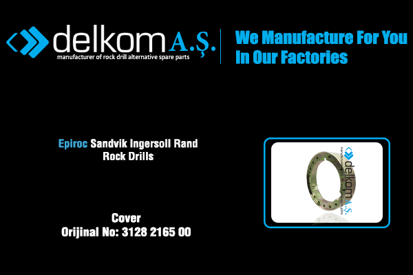 Teleskobik Keçe Yatağı Rock Drill Spare Parts