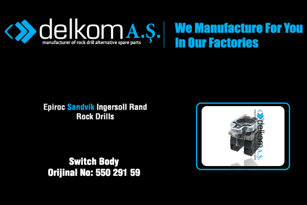 Kontak Bloğu Rock Drill Spare Parts