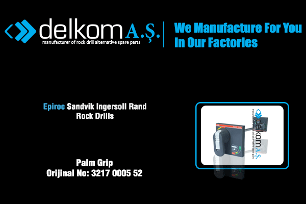 Şalter Açma Anahtarı Rock Drill Spare Parts