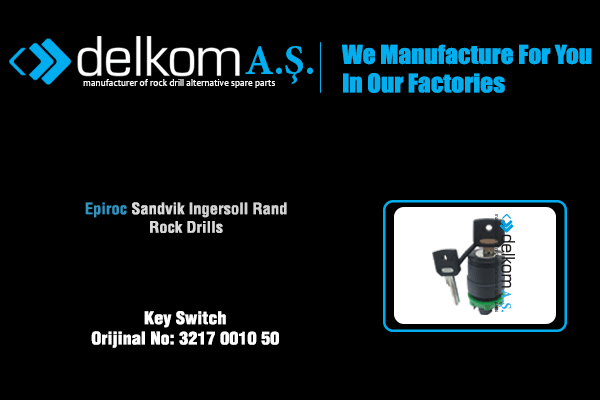 Konum Anahtarı Rock Drill Spare Parts