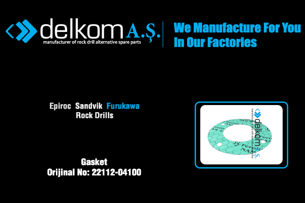 Klepe Contası Alt Rock Drill Spare Parts