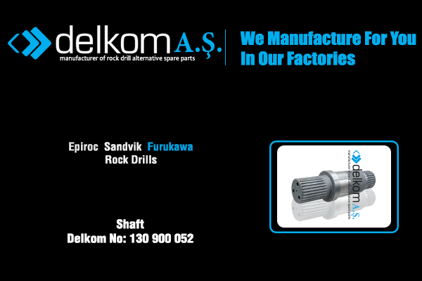 Baskı Redüktör Şaftı