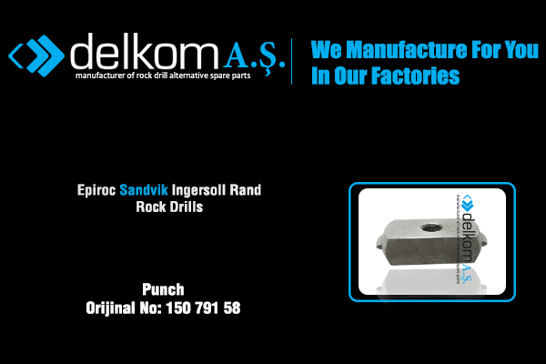 Tabanca Özel Aparatı Rock Drill Spare Parts