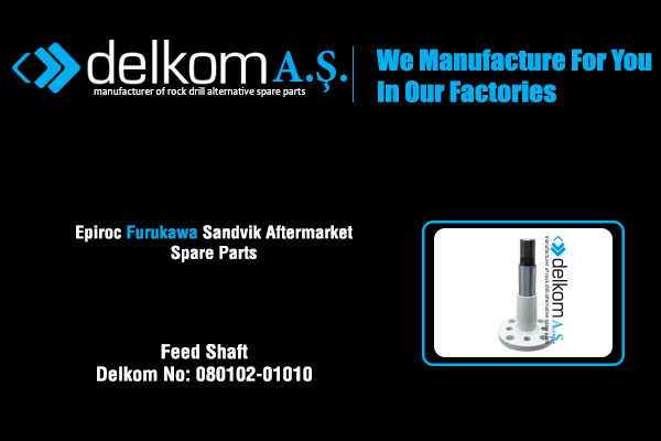 Robot Zincir Dişli Mili