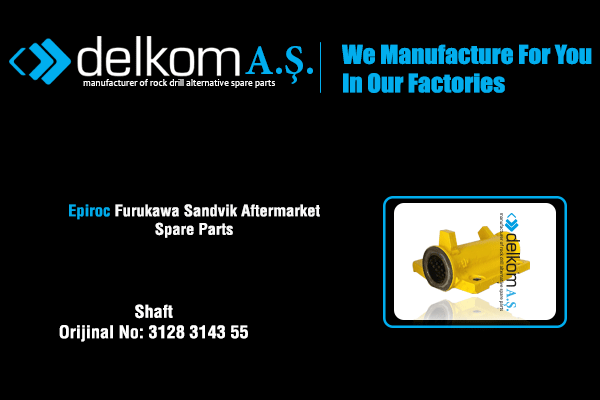 Robot Kolu Bağlantı Gövdesi Rock Drill Spare Parts