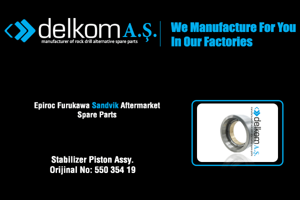 Piston Yatağı Komple Rock Drill Spare Parts