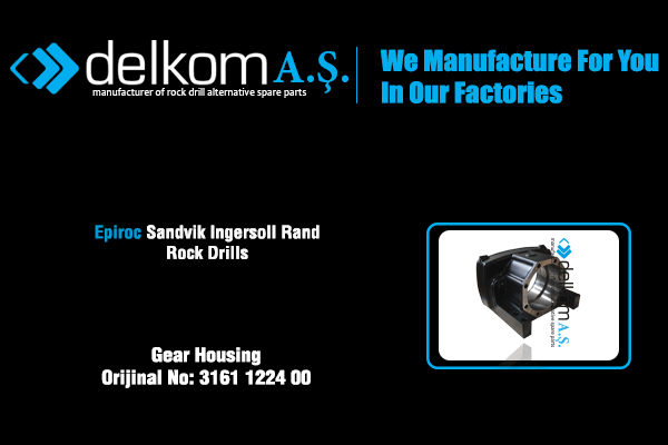 Dönüş Grubu Gövdesi Rock Drill Spare Parts
