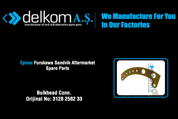 Rekor Bağlantı Pleyti Sol Rock Drill Spare Parts