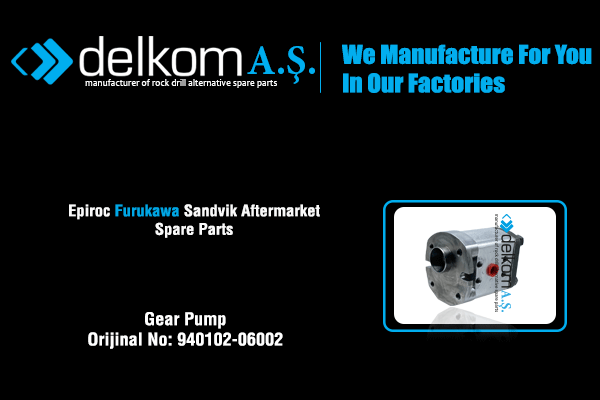 P4 Pompa Rock Drill Spare Parts