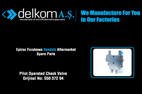 Pilot Kontrol Kilit Valfi