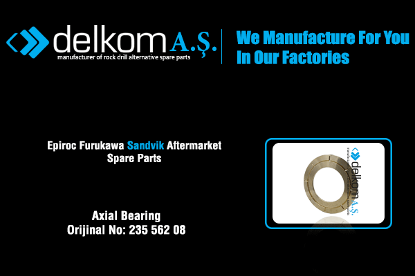 Şase Şaft Pulu Alt Rock Drill Spare Parts