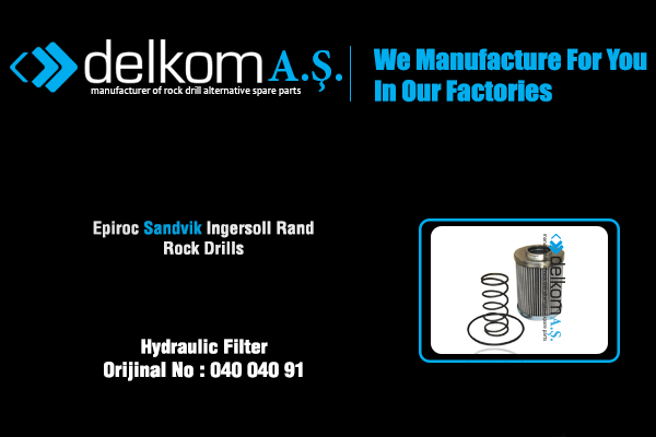 Filtre Rock Drill Spare Parts