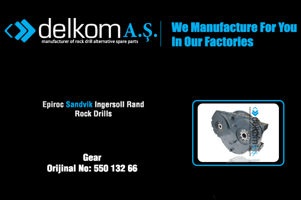 Şanzuman Rock Drill Spare Parts