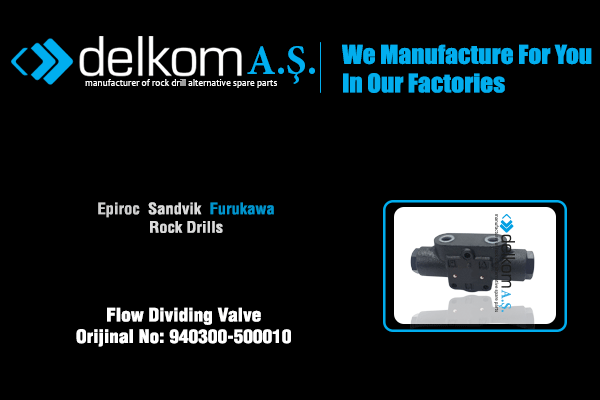 Yön Kontrol Valfi Rock Drill Spare Parts