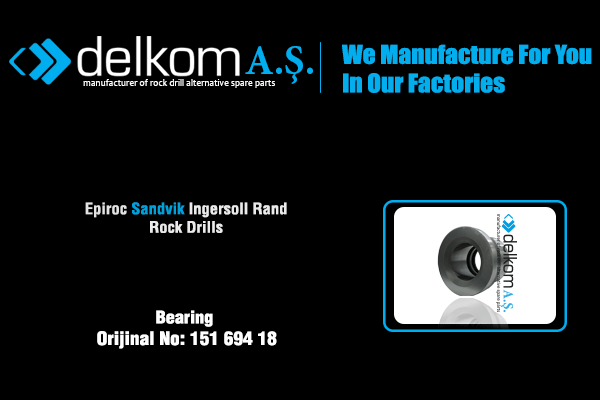 Şank Yatağı Ön Rock Drill Spare Parts