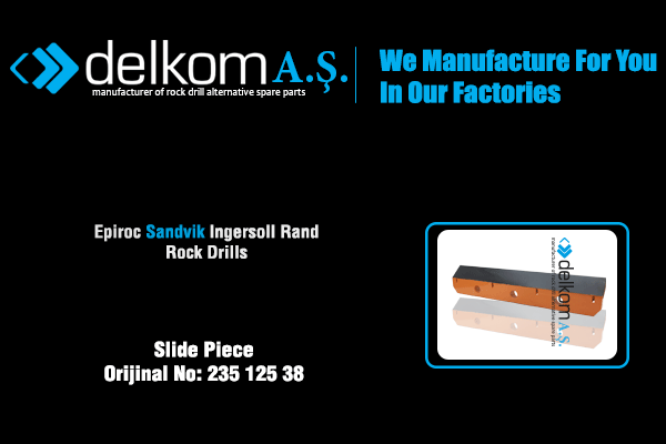 Hortum Taşıyıcı Bağlantı Pleyti Rock Drill Spare Parts