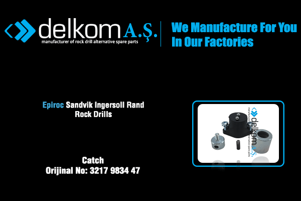 Kumanda Ünitesi Kilit Seti Rock Drill Spare Parts