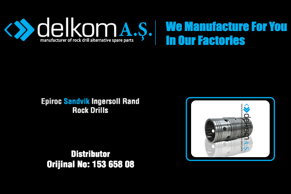 Piston Valfi Rock Drill Spare Parts