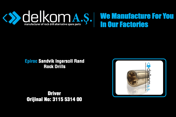 Şank Yatağı Rock Drill Spare Parts