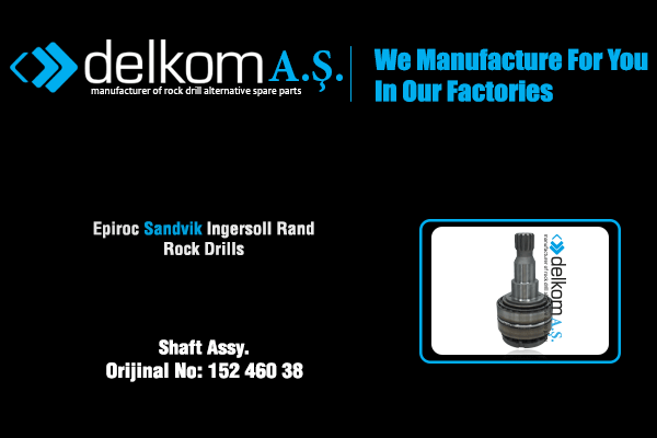 Hidromotor Şaft Mili Komple