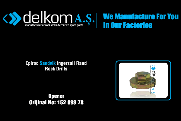 Akümülatör Sökme Aparatı Rock Drill Spare Parts