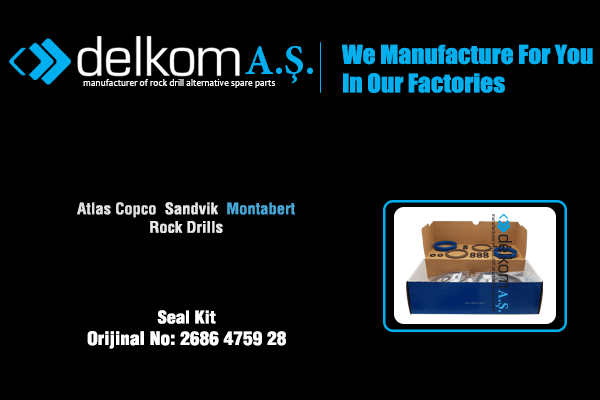 Tabanca Tamir Takımı Rock Drill Spare Parts