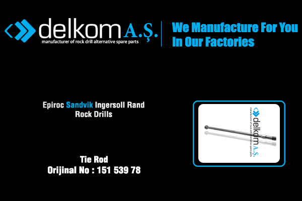 Ana Saplama Rock Drill Spare Parts