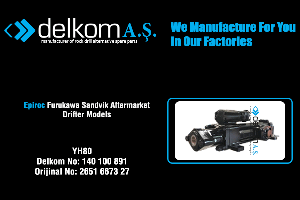 YH80 Rock Drill Spare Parts