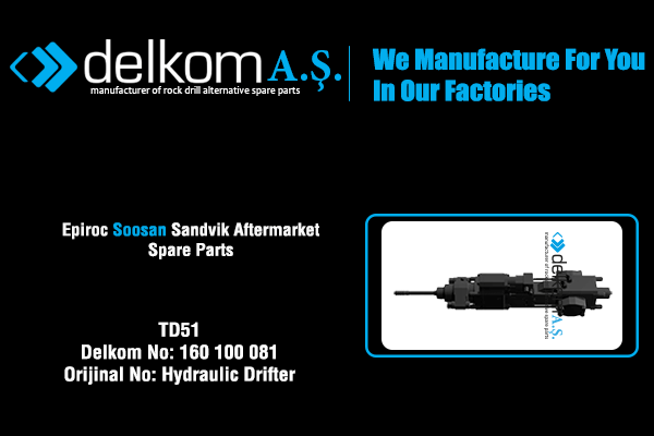 TD51 Rock Drill Spare Parts