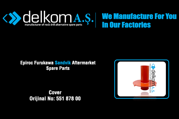 Taş Dökücü Kapağı Rock Drill Spare Parts