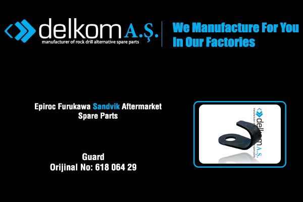 Kilit Mili Muhafazası Rock Drill Spare Parts