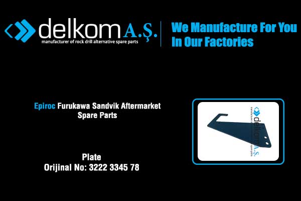Hava Regülatörü Bağlantı Pleyti Rock Drill Spare Parts