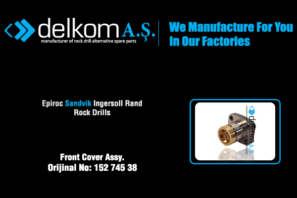 Front Cover Assy. Rock Drill Spare Parts