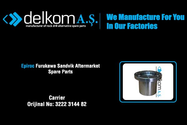 Carrier Rock Drill Spare Parts